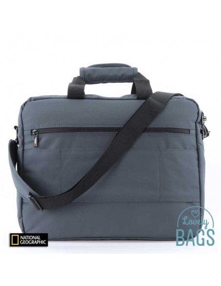 Pasta cinzenta ecológica para portatil National Geographic - Mutation