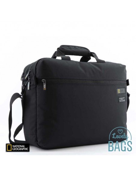 Pasta preta ecológica para portatil National Geographic - Mutation