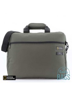 Pasta verde caqui ecológica para portatil National Geographic - Mutation