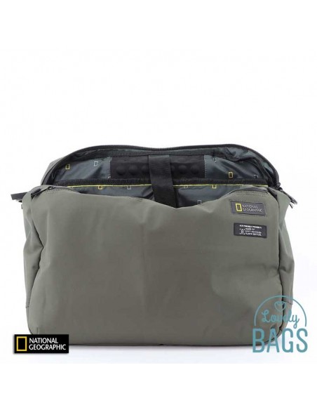 Maletín verde caqui ecológico National Geographic - Mutation