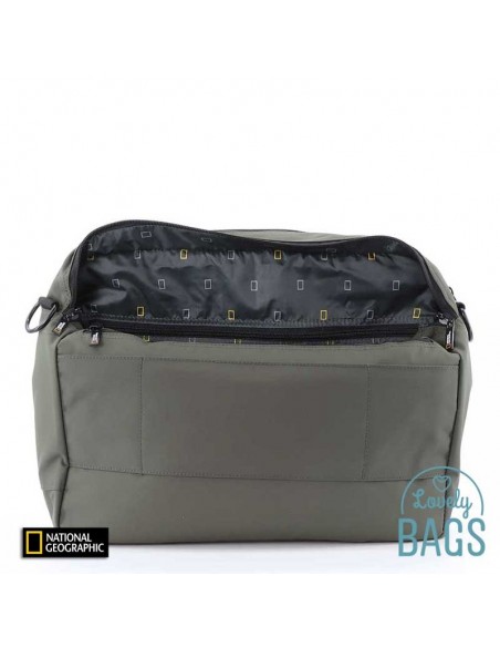 Maletí verd caqui ecològic National Geographic - Mutation