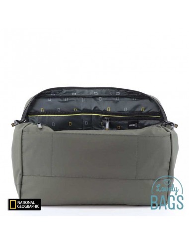 Pasta verde caqui ecológica para portatil National Geographic - Mutation