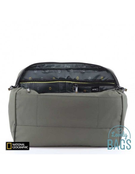 Maletí verd caqui ecològic National Geographic - Mutation