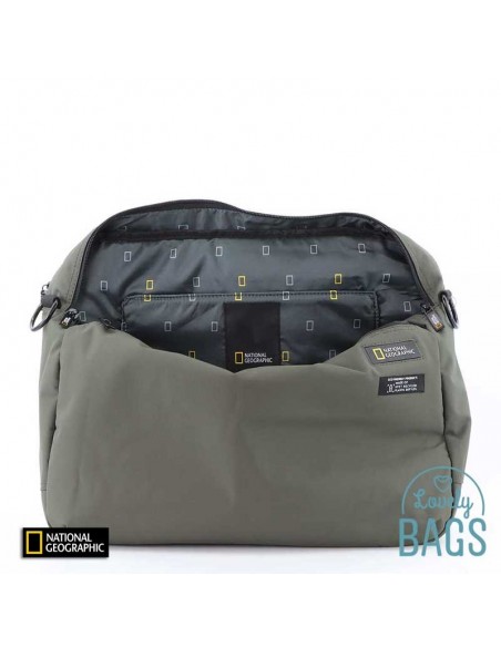 Maletí verd caqui ecològic National Geographic - Mutation