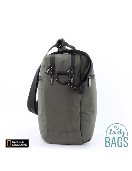 Maletín verde caqui ecológico National Geographic - Mutation