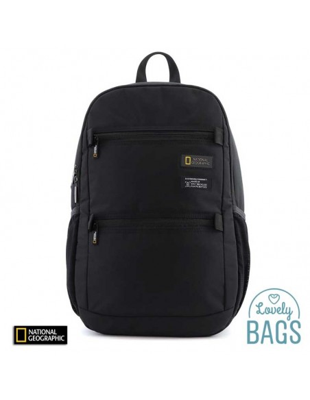 Mochila ecológica negra para ordenador National Geographic - Mutation