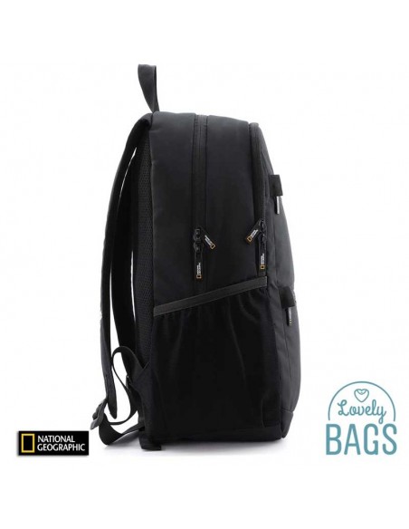 Mochila ecológica negra para ordenador National Geographic - Mutation