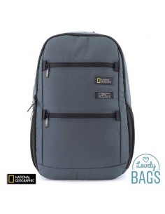 Mochila ecológica gris para ordenador National Geographic - Mutation 2