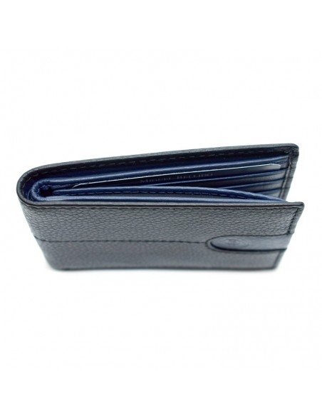 Cartera Americana con cierre, de Hombre, Miguel Bellido - BICOLOR, hecho en Piel