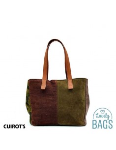 Bossa petita marró de Mà Cuirots - Patchwork 2