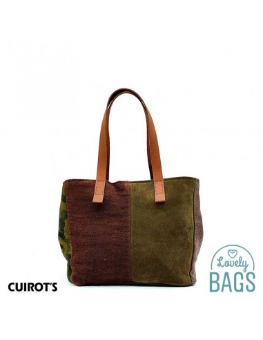 Bossa petita marró de Mà Cuirots - Patchwork