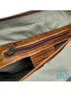 Mala Shopper de couro, com duas pegas Cuirots - Austrália 2