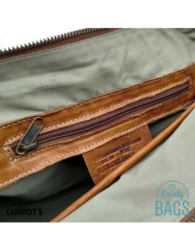 Mala Shopper de couro, com duas pegas Cuirots - Austrália