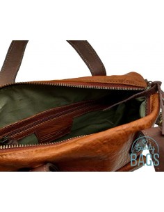 Bossa Tote de pell de xai color cuir - Cuirots Austràlia 2