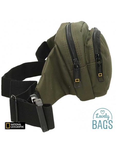 Bolsa de cintura com compartimento duplo National Geographic - Pro