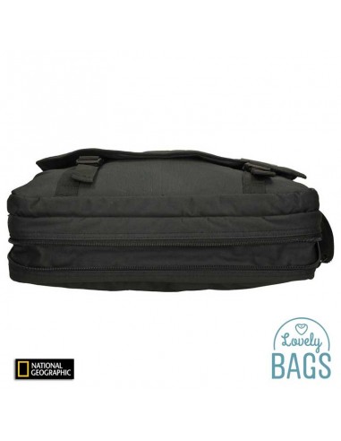 Portadocumentos con doble comp. Negro, National Geographic - Pro