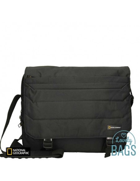 Portadocumentos negre amb doble comp. National Geographic - Pro