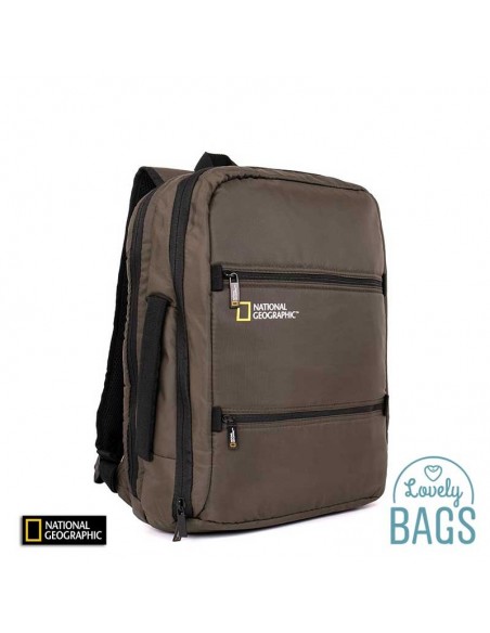 Mochila para ordenador con doble comp. National Geographic - Transform