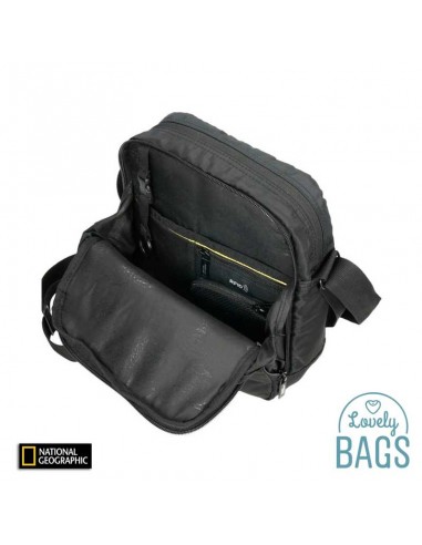 Bandolera negra grande ecológica National Geographic - Transform
