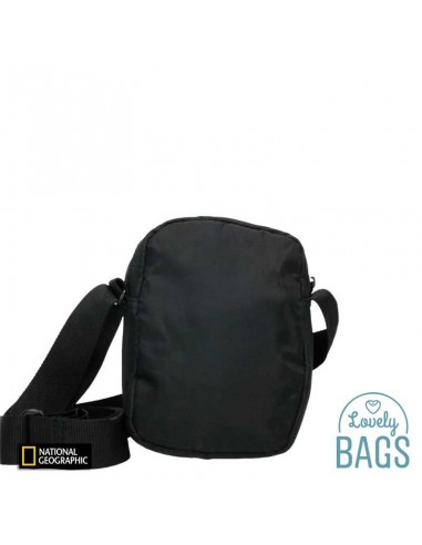 Bandolera negra petita amb RFID National Geographic - Transform