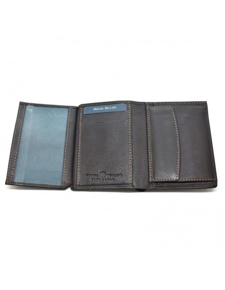 Cartera d'Home, Miguel Bellido - PRESPUNT, fet amb Pell