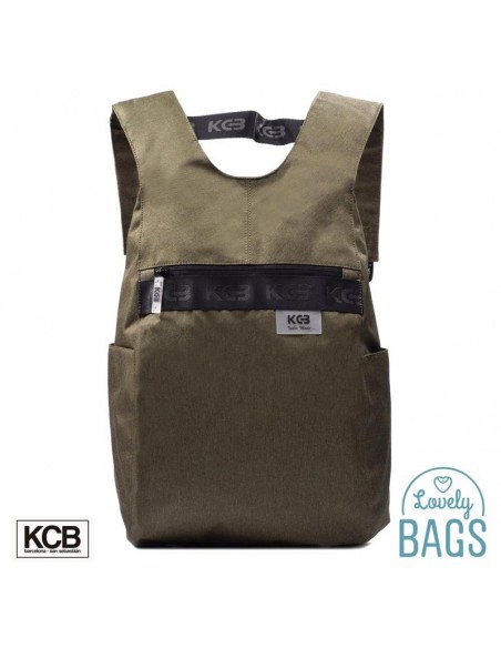 Motxilla antirobatori urbana de lona verda - KCB