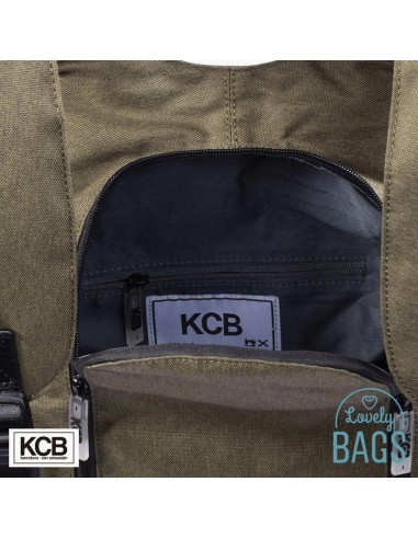Motxilla antirobatori urbana de lona verda - KCB