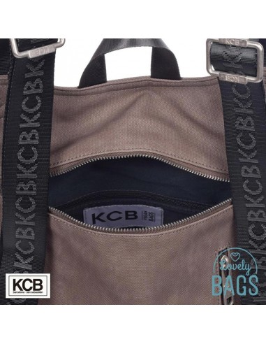 Mochila antirrobo taupe KCB - Slant