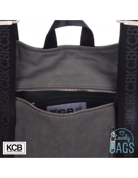 Mochila antirrobo negra KCB - Slant