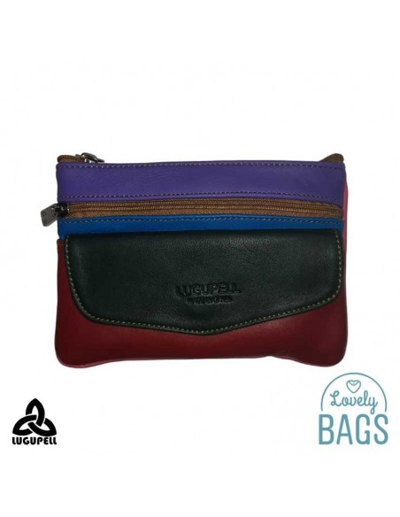 Porta moedas vermelho Multicor Rosa