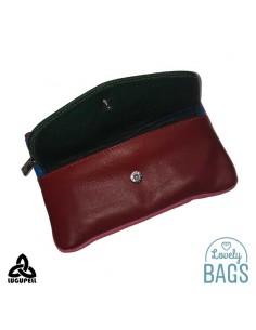 Porta moedas vermelho Multicor Rosa 2