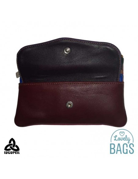 Monedero multicolor Lugupell Fucsia