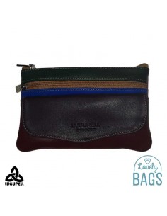 Porta moedas multicor Lugupell Pink