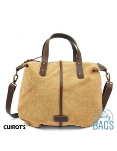 Bossa de mà color de cuir Cuirots - Canvas