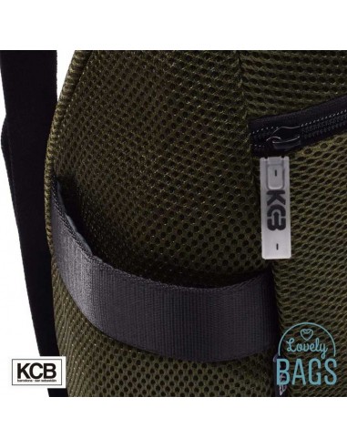 Mochila antirrobo verde super light KCB - 3D