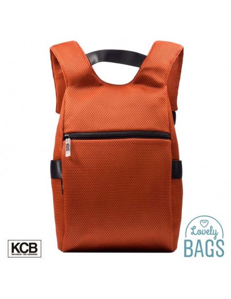 Mochila antirrobo naranja super light KCB - 3D