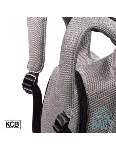 Mochila antirrobo gris super light KCB - 3D