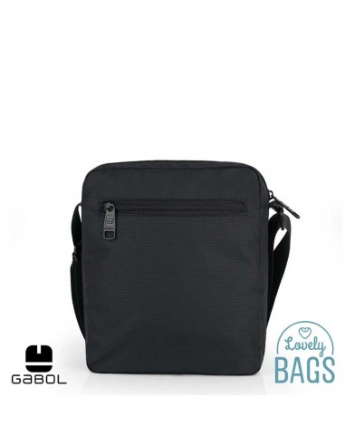 Bandolera ecològica negra bàsica Gabol - Kendo Eco