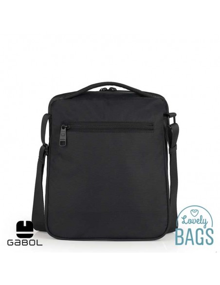 Bandolera gran ecològica negra Gabol - Kendo Eco