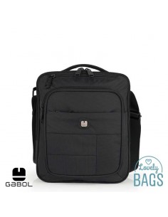 Bandolera gran ecològica negra Gabol - Kendo Eco 2