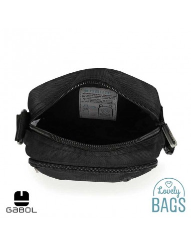 Bandolera negra ecológica Gabol - Twist Eco