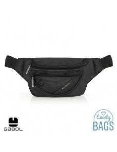 Ronyonera negra ecològica Gabol - Twist Eco