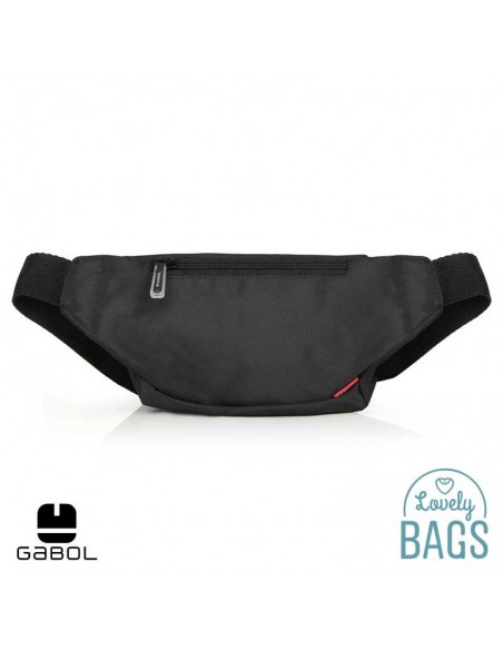 Bolsa de cintura preta ecológico Gabol - Twist Eco