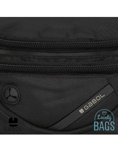 Bolsa de cintura preta ecológico Gabol - Twist Eco 2