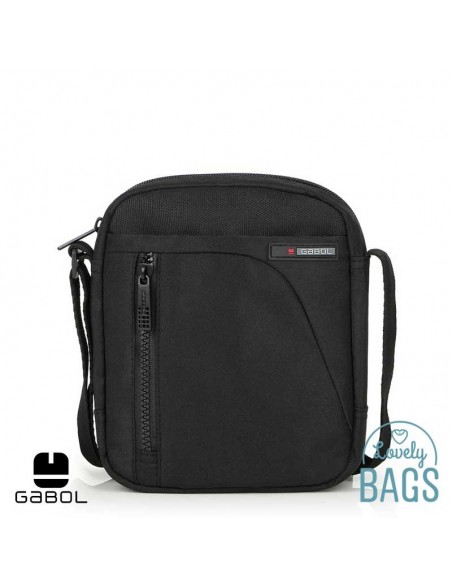 Tiracolo preta ecológica Gabol - Crony Eco