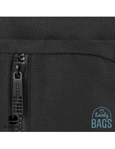 Bandolera negra ecológica Gabol - Crony Eco 2