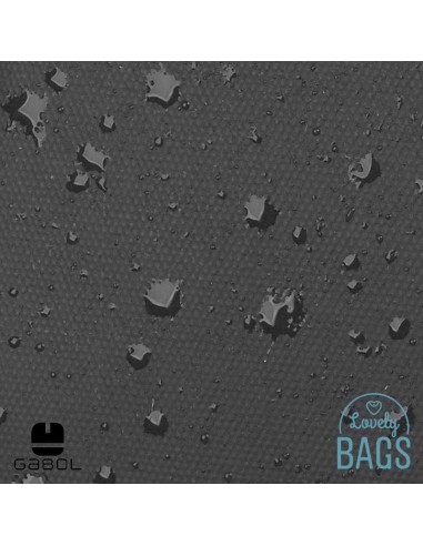 Bandolera negra impermeable para móvil Gabol - Saturno