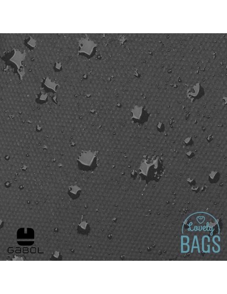 Bandolera negra impermeable para móvil Gabol - Saturno