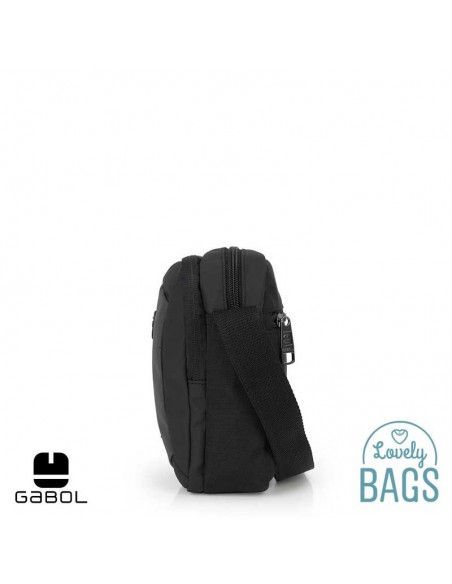 Bolsa a tiracolo impermeável com compartimento duplo Gabol - Saturno