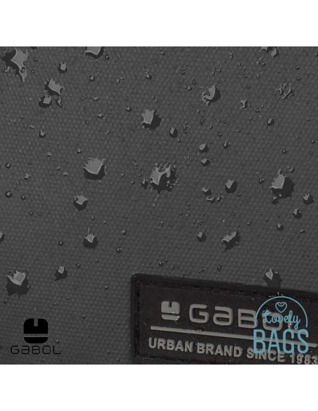 Bandolera impermeable amb doble compartiment Gabol - Saturno